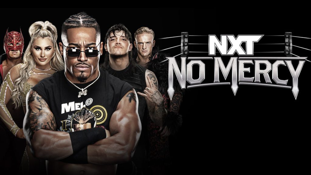 The poster for NXT No Mercy 2023