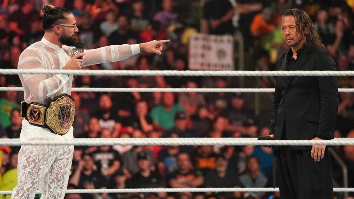 Shinsuke Nakamura attacks Seth Rollins after WWE Payback goes off