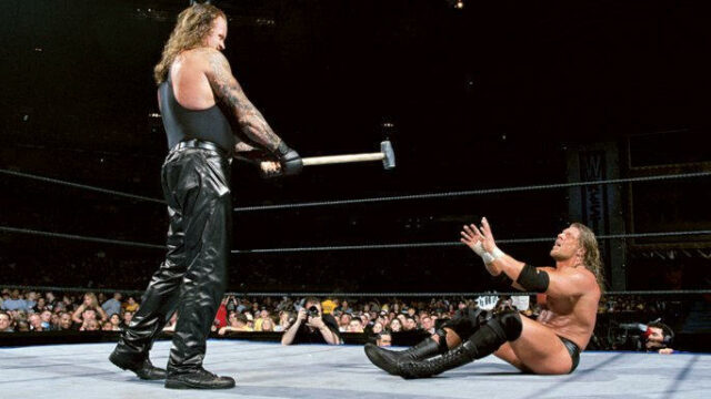 Undertaker vs Triple H WrestleMania X-7