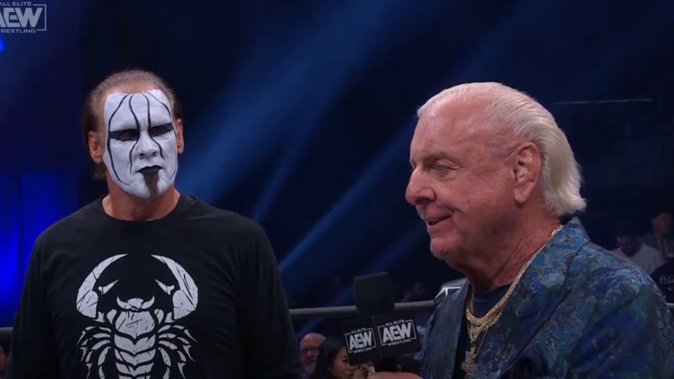 Ric Flair Makes AEW Debut On Dynamite To Support Sting – TJR Wrestling