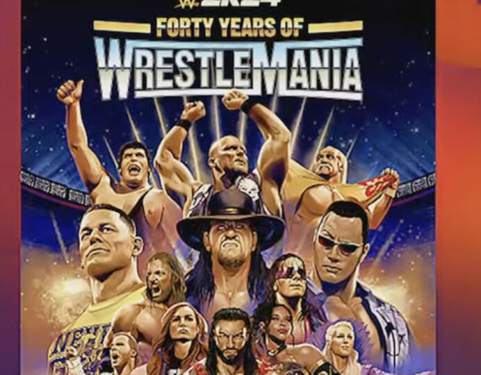 WWE 2k24 40 Years of WrestleMania John Cena