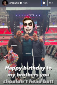 CM Punk Instagram AEW All In