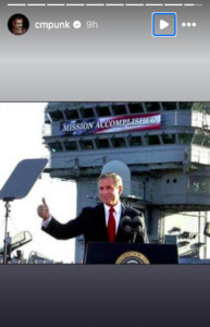 CM Punk George Bush screenshot