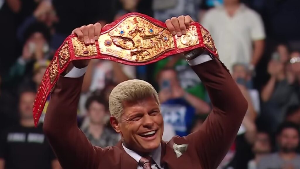 Cody Rhodes Old WWE Title
