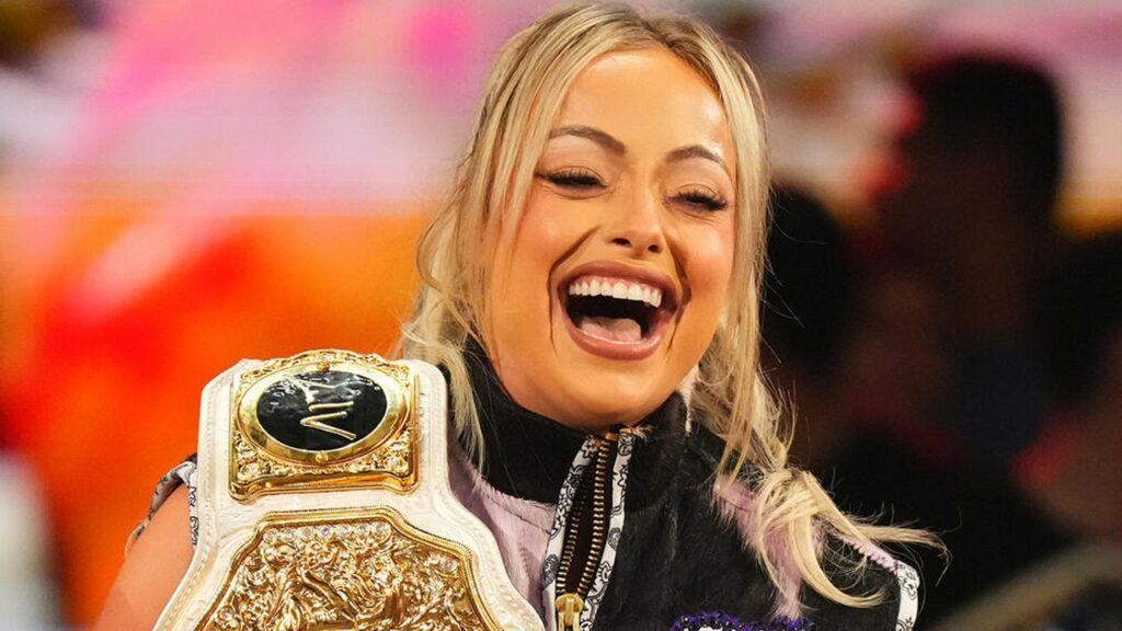 Liv Morgan laughing