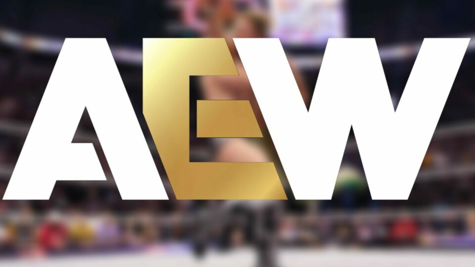 Bryan Danielson & Will Ospreay AEW logo blur