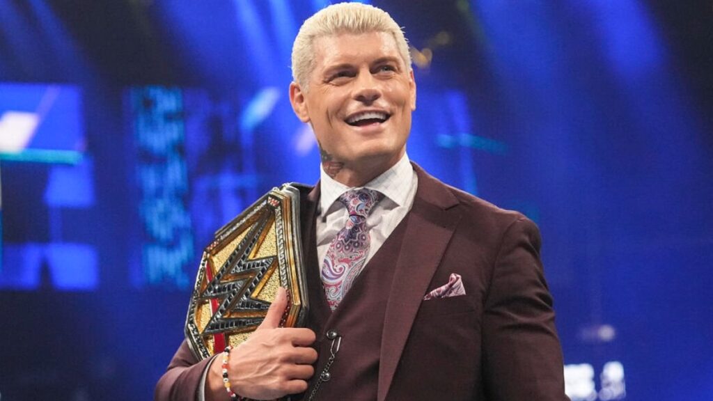 Cody Rhodes WWE Champ Smile