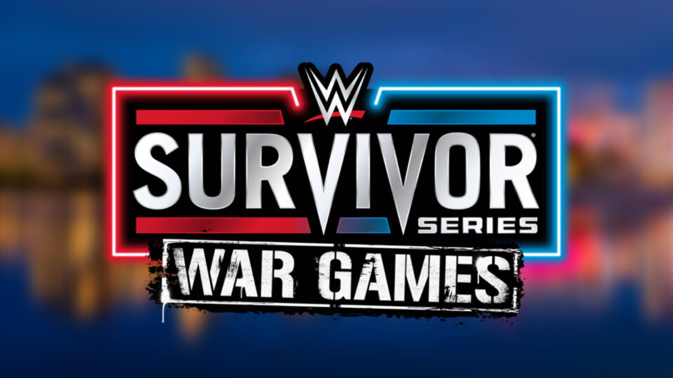 WWE Survivor Series WarGames logo over Vancouver