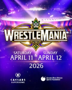 WWE WrestleMania 42 Logo